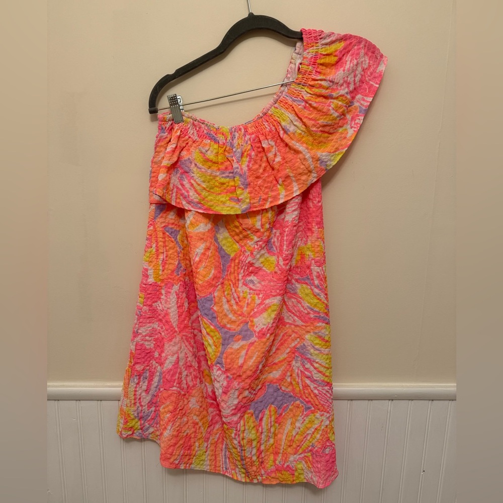 Lilly Pulitzer Pink and Orange Dress